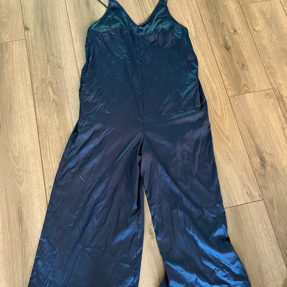 Target Stars Above Satin Sleep Romper Medium